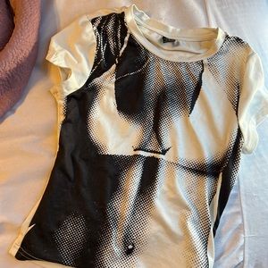 Graphic tee & long sleeve